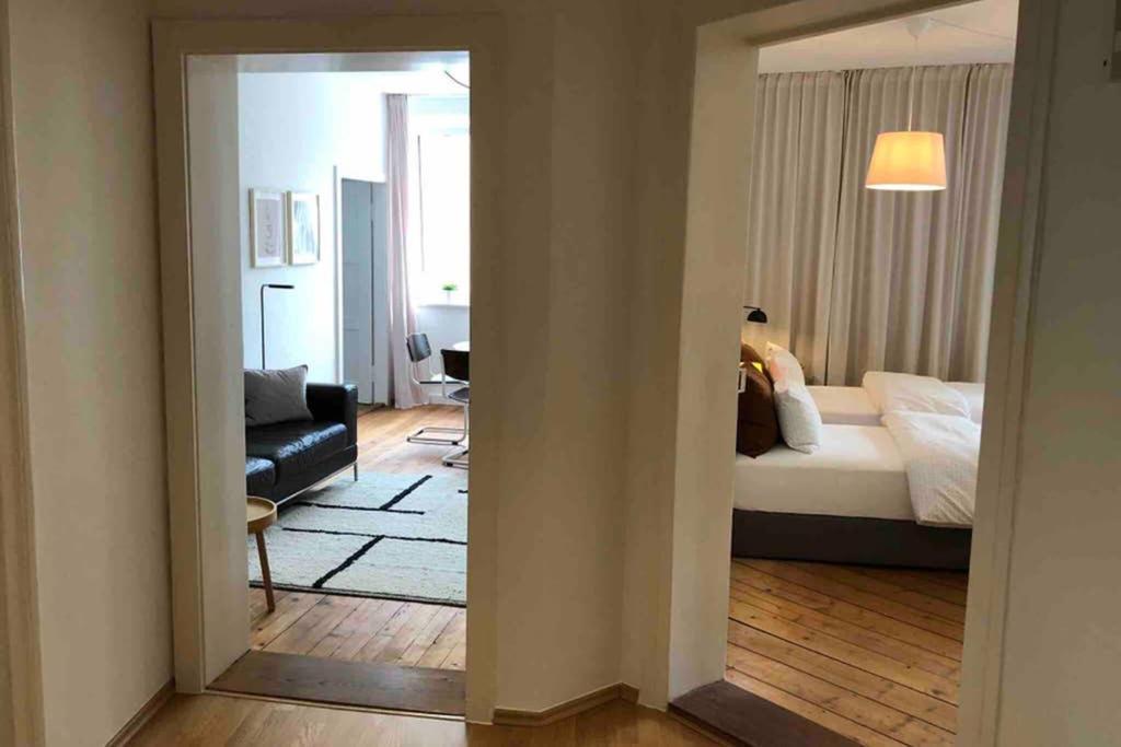 Charmant Leben Im Textilviertel - Stilvolle Wohnung - Zentral Und Ruhig Augsburgo Exterior foto